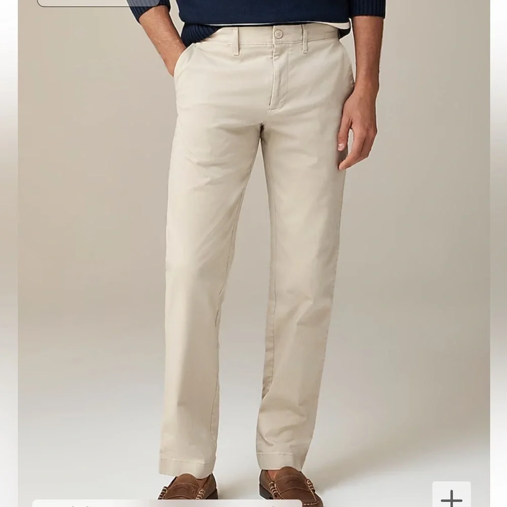 J crew weathered chino 770™ Straight-fit stretch chino pant